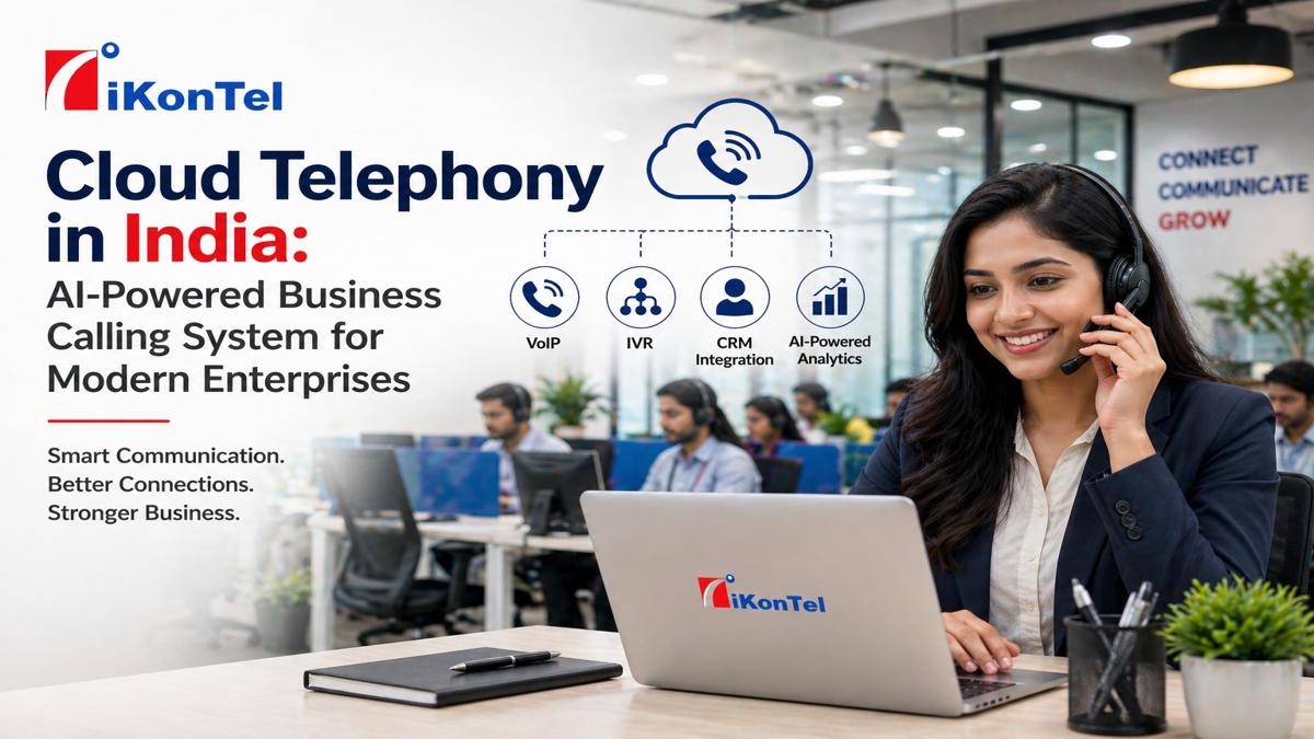 Cloud Telephony in India: AI-Powered Business Calling System for Modern Enterprises